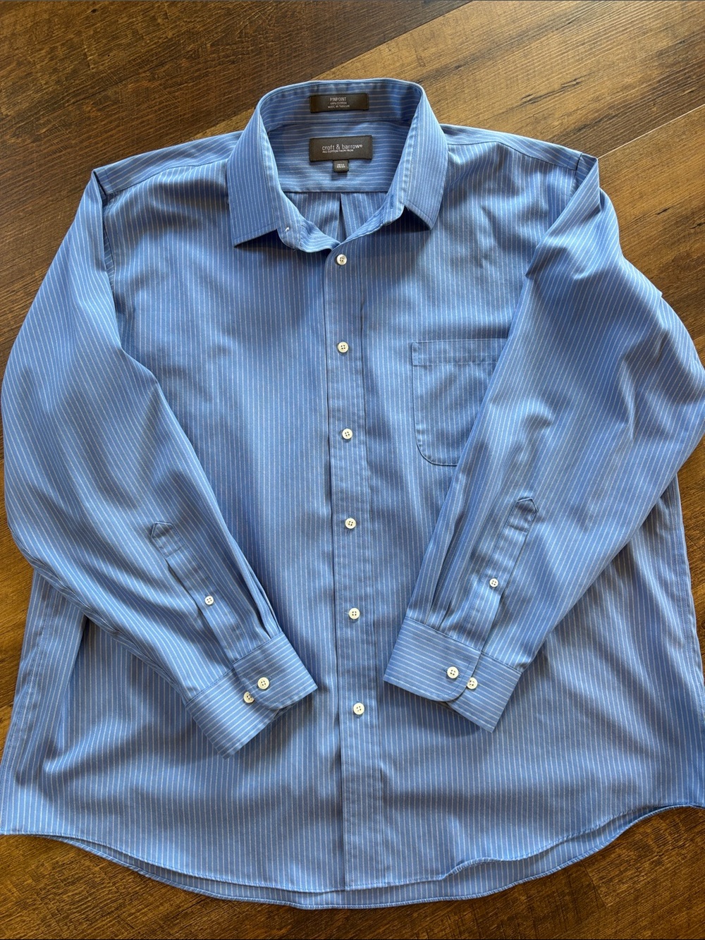 Perfect Oversized Button-Down
Croft & Barrow Blue Striped - Picture 2 of 7
